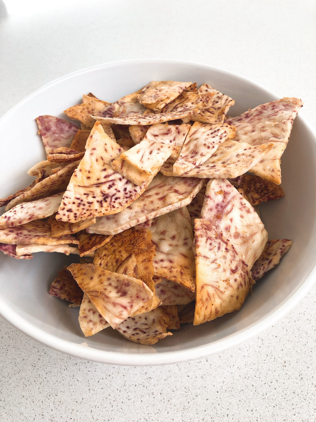 Malanga Chips al Horno