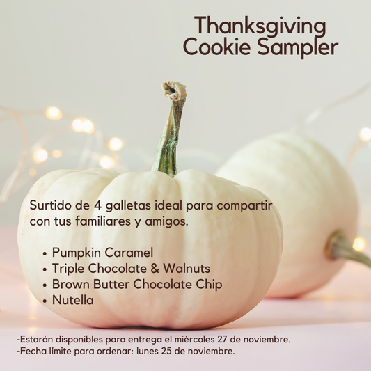 Thanksgiving Cookie Sampler